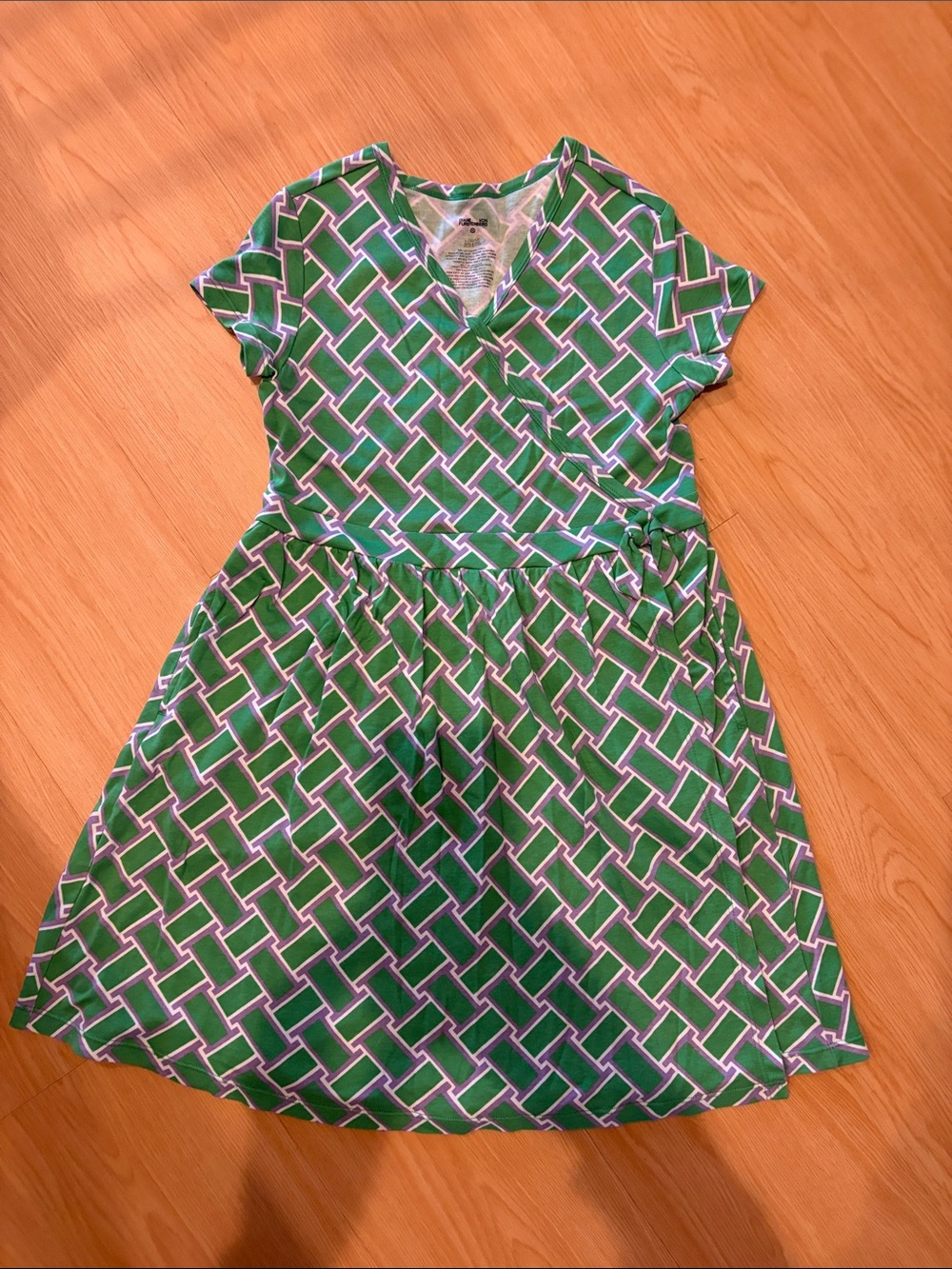 Girls' faux wrap dress DVF for Target size L